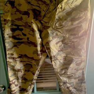 Gap skinny utility pants.